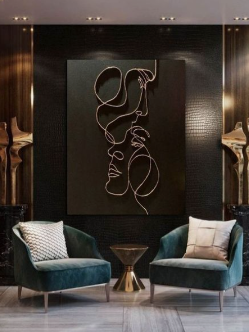 Glam and luxurious